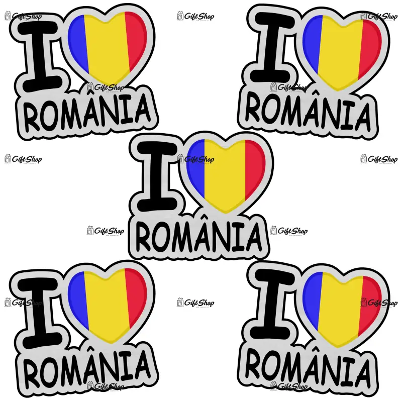 Magnet frigider, forma i love, personalizat
